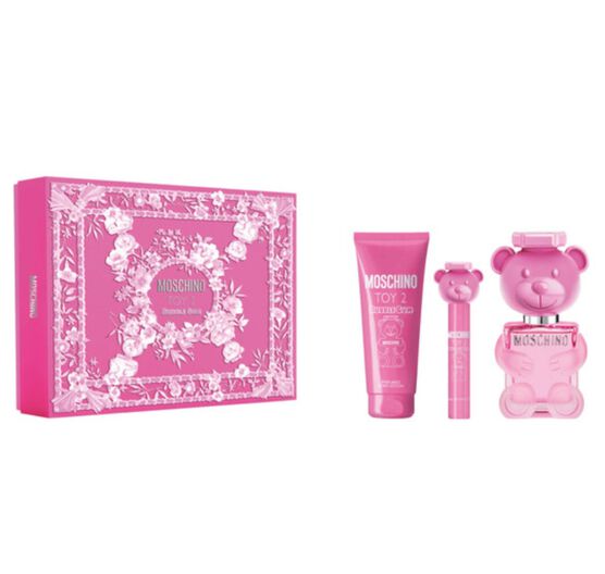 Kit Coffret Moschino Toy 2 Bubble Gum Feminino Eau de Parfum